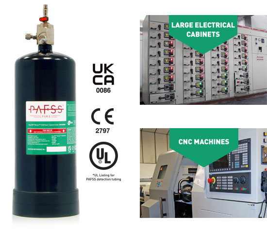 PAFSS Indirect Low Pressure Fire Suppression Systems