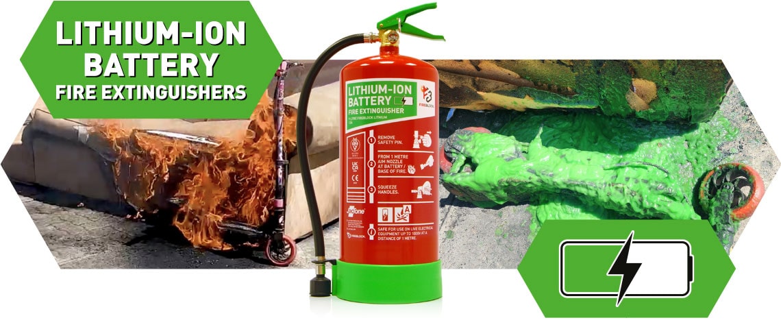 Jactone Lithium-ion Battery Fire Extinguishers