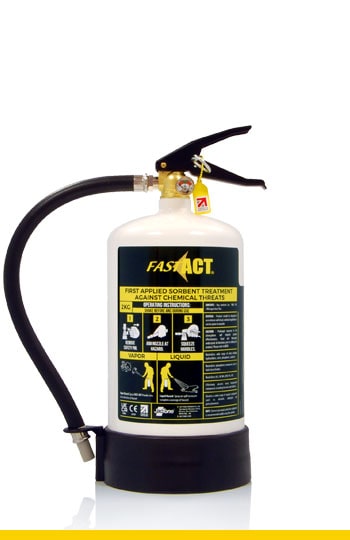 FAST-ACT 2kg Pressurised Cylinder