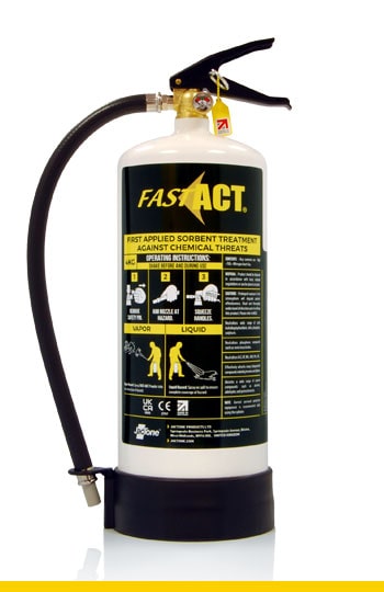 FAST-ACT 4kg Pressurised Cylinder